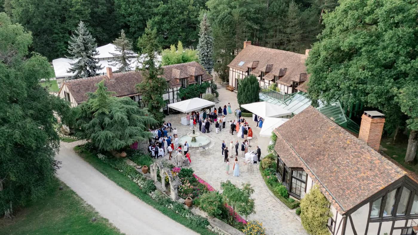 Le parc arboré